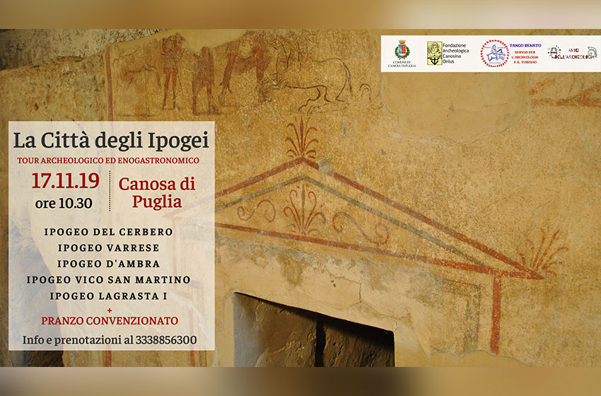  La Città degli Ipogei: tour archeologico ed enogastronomico a Canosa